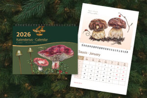 Kalendorius "Grybai"