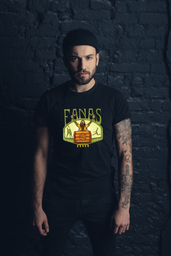 Krepšinio dievai. Marškinėliai „Fanas“