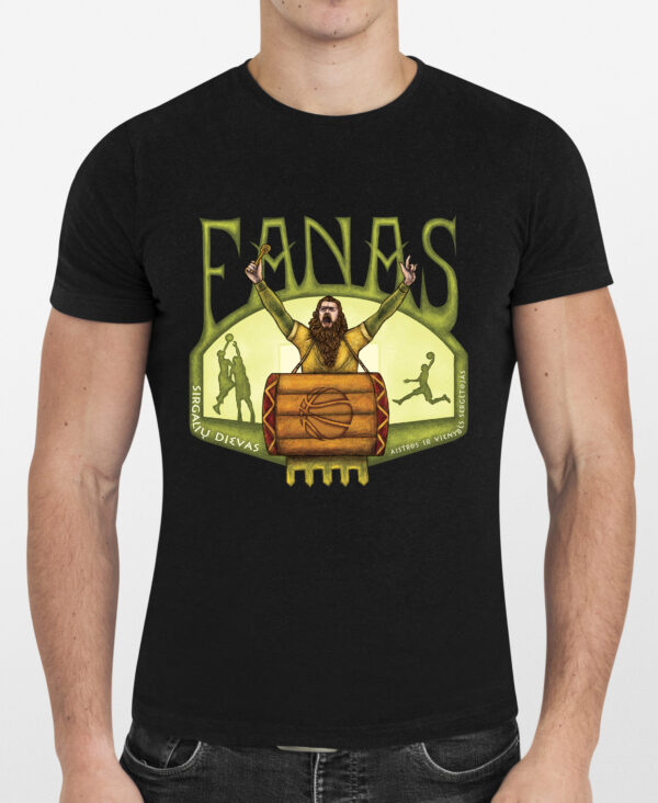 Krepšinio dievai. Marškinėliai „Fanas“
