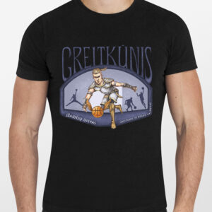 Krepšinio dievai. Marškinėliai „Greitkūnis“