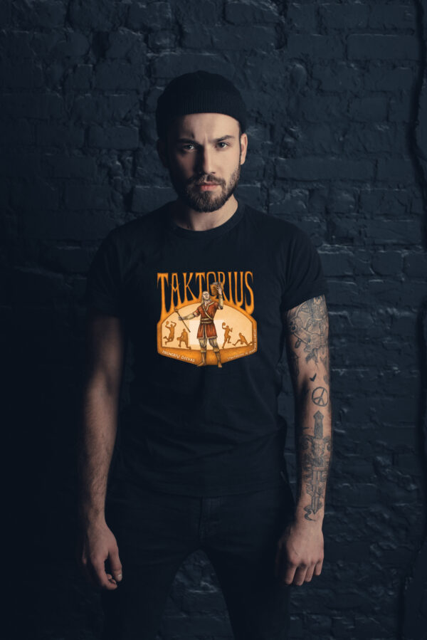 Krepšinio dievai. Marškinėliai „Taktorius“